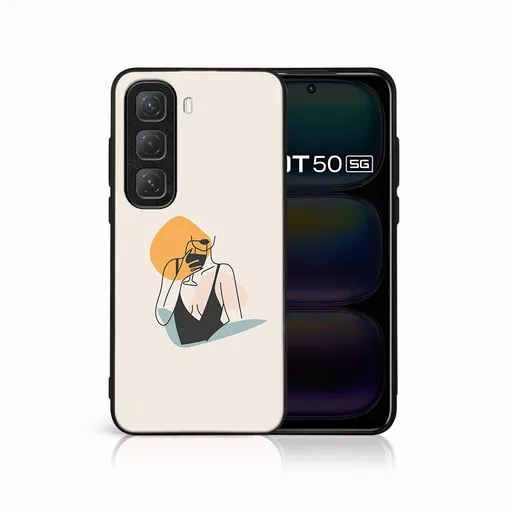 MY ART Ochranný kryt pre Infinix Hot 50 WOMAN (197)