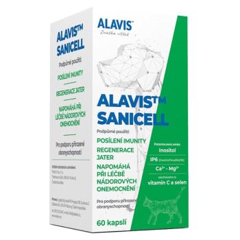 ALAVIS Sanicell pre psov a mačky 60 kapsúl