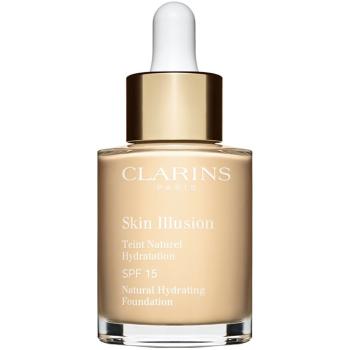 Clarins Skin Illusion Natural Hydrating Foundation rozjasňujúci hydratačný make-up SPF 15 odtieň 100.5W Cream 30 ml