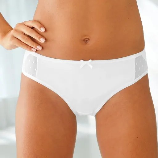 Súprava 2 midi nohavičiek z mikrovlákna a tylu