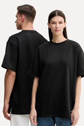 Tričko Rains Sintra Fleece Tee čierna farba, jednofarebné, 21800.01