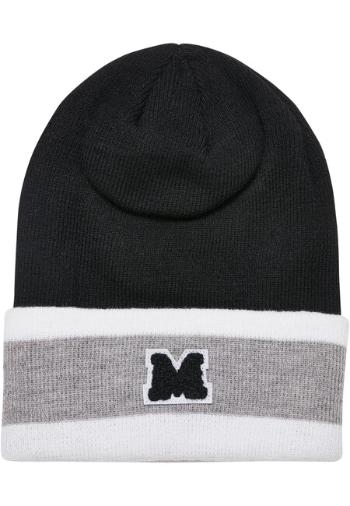 Urban Classics College Team Beanie black/heathergrey/white - UNI