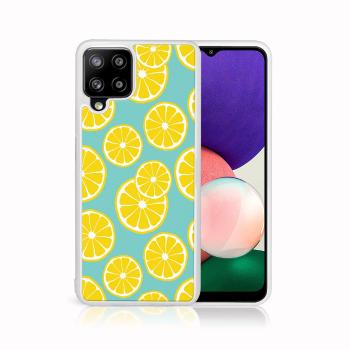 MY ART Silikónový obal Samsung Galaxy A22 LEMON (121)