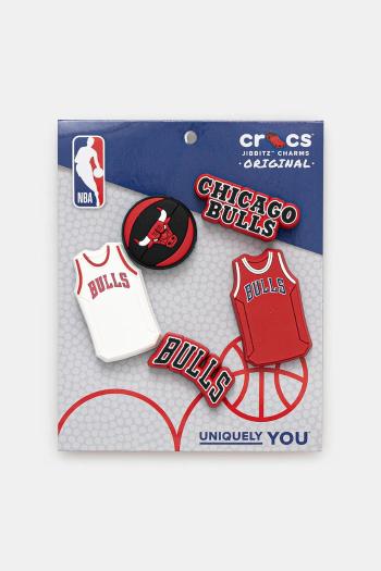 Odznaky na topánky Crocs JIBBITZ NBA Chicago Bulls 5-Pack 5-pak 10011280