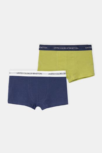 Detské boxerky United Colors of Benetton 2-pak zelená farba, 3OP80X230