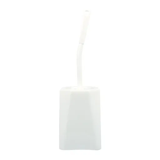 TORO WC set - štetka s miskou, biela