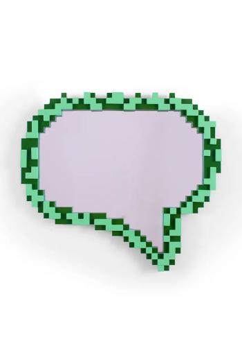 Nástenné zrkadlo Seletti Pixel 62 x 70 x 3,8 cm zelená farba