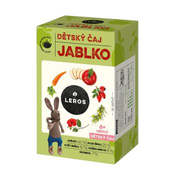 LEROS Čaj detský Jablko 20x2g