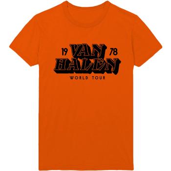 Van Halen tričko World Tour '78  one_size