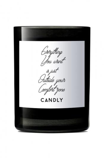 Candly - Voňavá sójová sviečka Everything you want is just outside your comfort zone 250 g