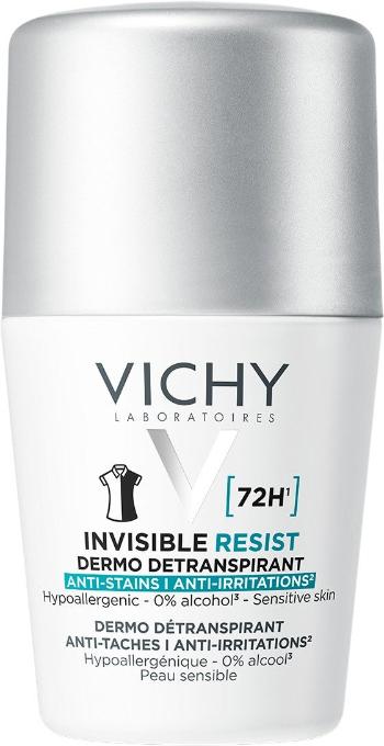 VICHY Invisible Resist 72H antiperspirant proti škvrnám aj proti podráždeniu 50 ml