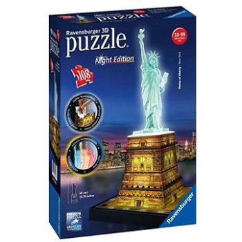 Ravensburger 3D 125968 Socha svobody (Noční edice) (4005556125968)