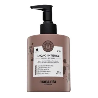 Maria Nila Colour Refresh vyživujúca maska ​​s farebnými pigmentmi pre hnedé odtiene Cacao Intense 300 ml