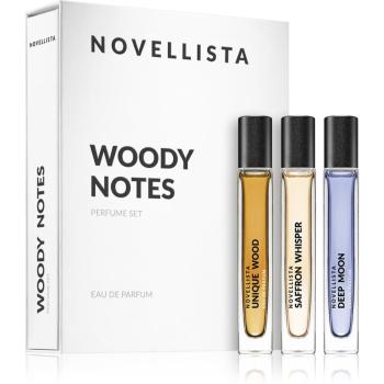 NOVELLISTA Woody Notes parfumovaná voda darčeková sada pre mužov