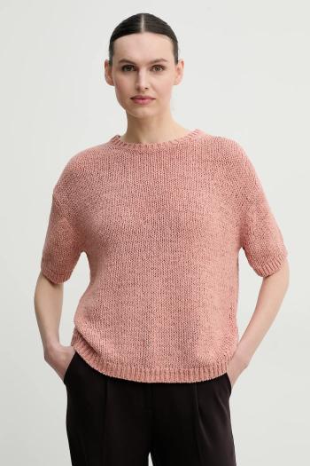 Tričko Marc O'Polo dámske, oranžová farba, 503513662059