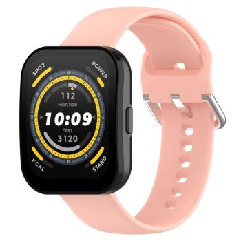 SILICONE Vymeniteľný remienok pre Amazfit Bip 5 ružový