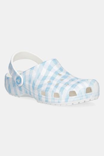 Šľapky Crocs CLASSIC GINGHAM CLOG KIDS 210988