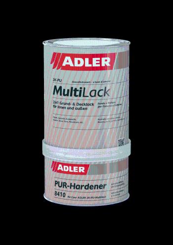 ADLER 2K-PU-MULTI-LACK - Polyuretánová farba pre krycie nátery aj náter obkladačiek RAL 1015 - slonová kosť svetlá, 4 kg