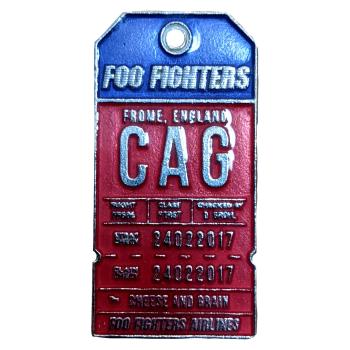 Foo Fighters Flight Tag