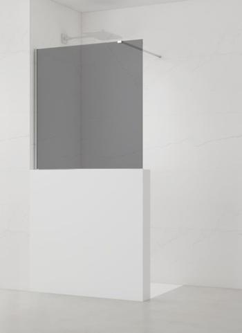 Sprchová zástěna SAT Walk-in 100x100 cm na nižšiu priečku SATBWIS100KSPR