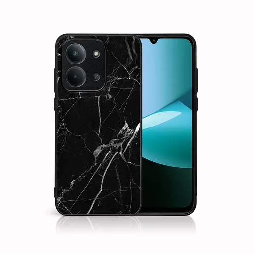 MY ART Ochranný kryt pre Xiaomi Redmi 15C / Redmi 15C 5G BLACK MARBLE (142)