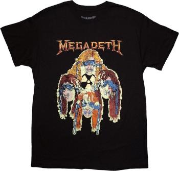 Megadeth Tričko Nuclear Glowheads Unisex Black XL