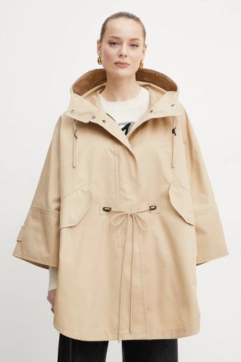 Bunda parka Weekend Max Mara dámska, béžová farba, prechodná, 2515021051600