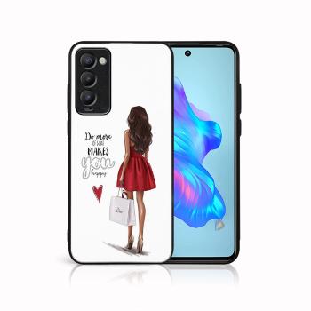 MY ART Ochranný obal pre Tecno Camon 18  RED DRESS (137)