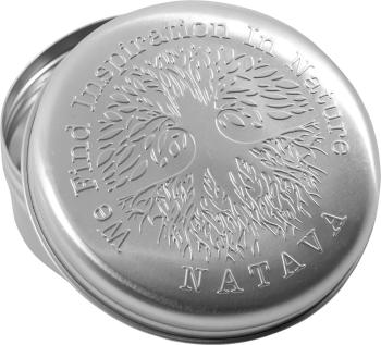 NATAVA Hliníkové puzdro okrúhle