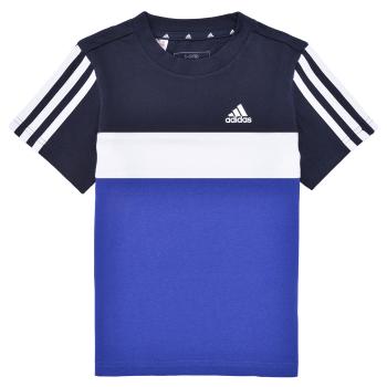 adidas  Tiberio 3-Stripes Colorblock Cotton T-Shirt  Tričká s krátkym rukávom Námornícka modrá