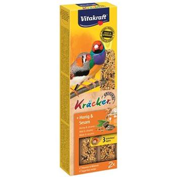 Vitakraft Kracker exoti med + sezam 2 ks (4008239212573)