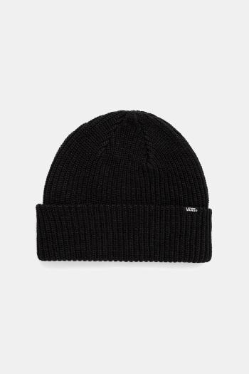 Čiapka Vans čierna farba, VN000QB4BLK1