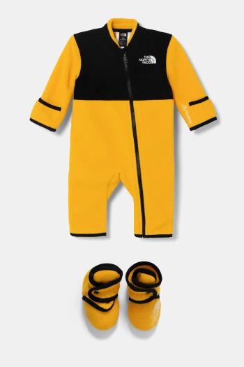 Overal pre bábätká The North Face BABDENALI ONE PIECE SET žltá farba, NF0A88W056P1