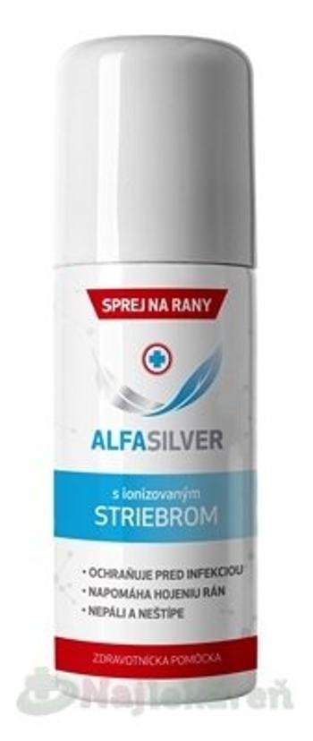 Alfasilver na ošetrenie rán, sprej 125ml