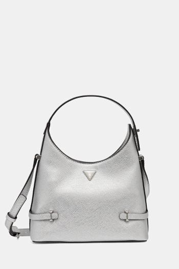 Kabelka Guess ROSALBA strieborná farba, HWMY96 57010