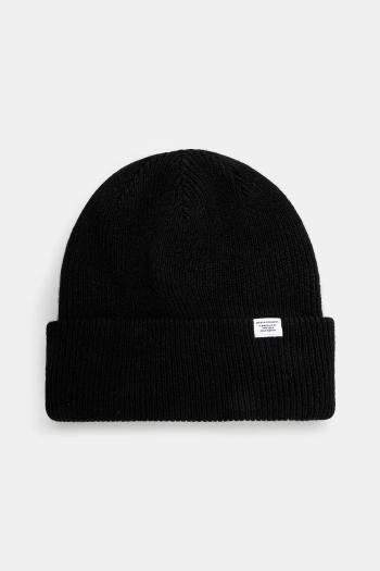 Vlnená čiapka Norse Projects Czapka Norse Projects Norse Beanie N95-0569 9999 čierna farba, vlnená