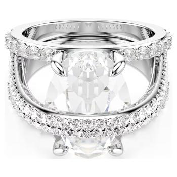 Swarovski Blyštivý nastaviteľný prsteň pre ženy Hyperbola 5698476 55 mm