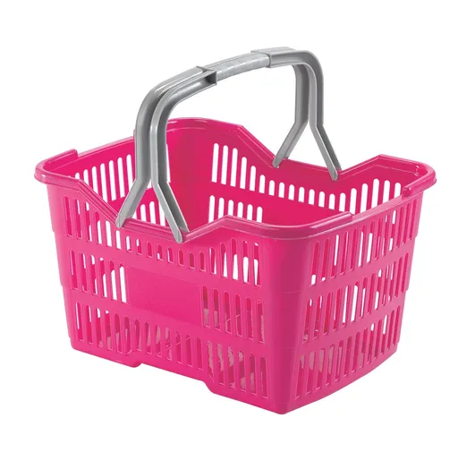 HEIDRUN - Košík nákupný 2 držadlá, rôzne farby