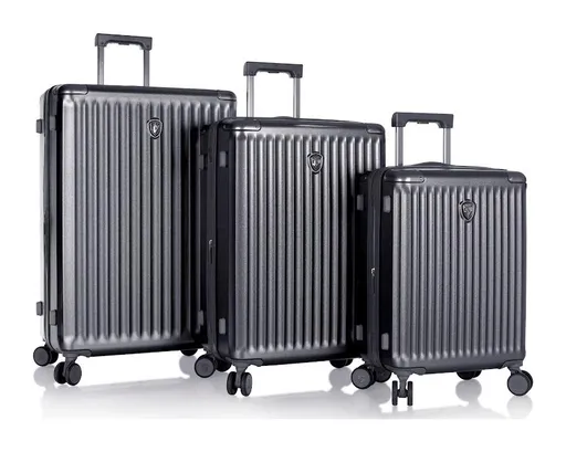 Sada cestovných kufrov Heys Luxe S,M,L Gunmetal