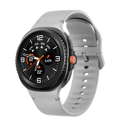 SILICONE Vymeniteľný remienok pre Samsung Galaxy Watch8 / Watch8 Classic šedý