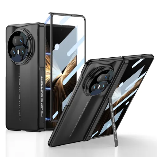 GKK MAGNETIC BLADE Ochranný kryt so stojanom Honor Magic V5 čierny