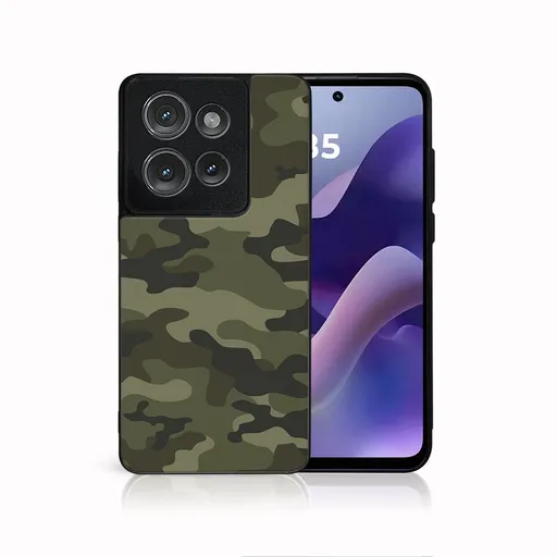 MY ART Ochranný kryt pre Motorola Moto G56 5G GREEN CAMO (235)