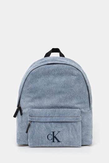 Džínsový batoh Calvin Klein veľký, jednofarebný, LV04G3138G