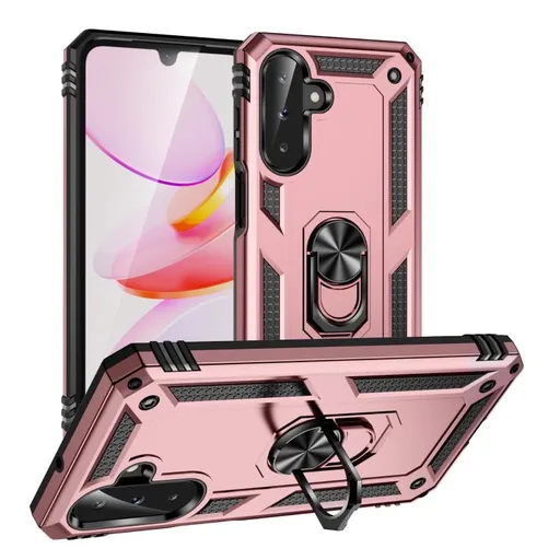 RING Kryt s držiakom pre Samsung Galaxy A17 / A17 5G ružový