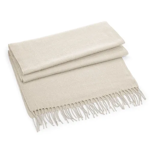 Beechfield Dlhý jemný šál - Mandľová