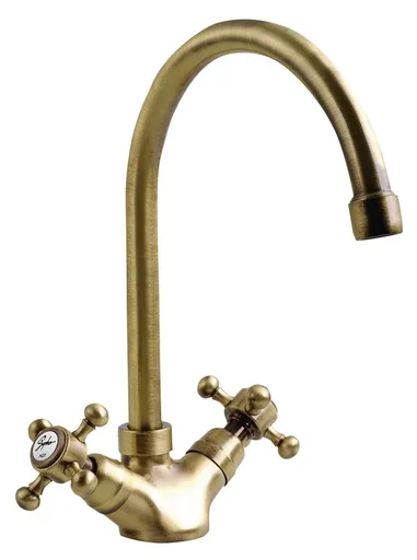 SAPHO SAPHO - ANTEA stojánkova drezová batéria, výška 275, bronz 3096