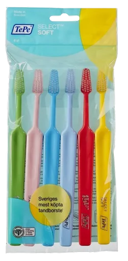 TePe Select Soft zubná kefka 4+2 zadarmo (6ks)