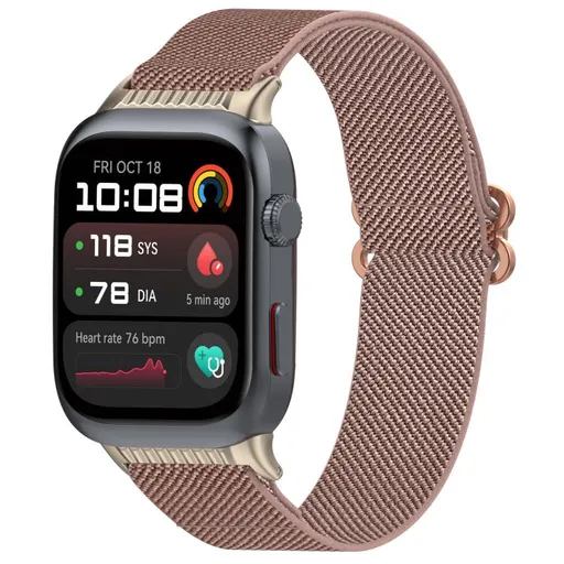 NYLON Elastický remienok pre Huawei Watch D2 ružový