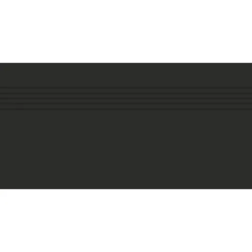 Schodovka Rako Taurus Color čierna 30x60 cm mat TCPSE019.1