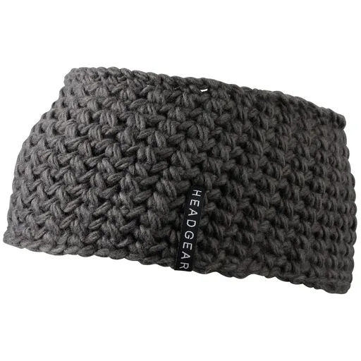 Myrtle Beach (Daiber) Háčkovaná čelenka MB7947 - Tmavošedá